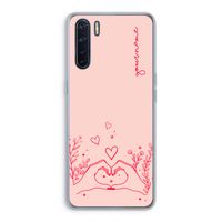 Love is in the air: Oppo A91 Transparant Hoesje