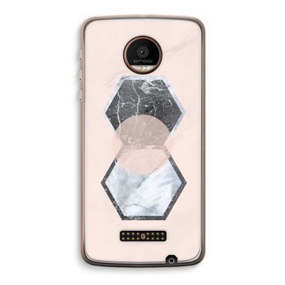 Creatieve toets: Motorola Moto Z Force Transparant Hoesje