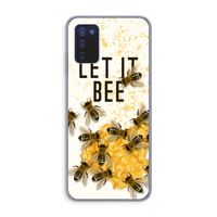 Let it bee: Samsung Galaxy A03s Transparant Hoesje