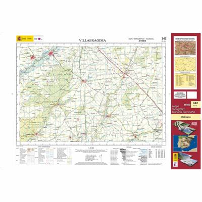 Topografische kaart 342 MT50 Villabrágima | CNIG - Instituto Geográfico Nacional1