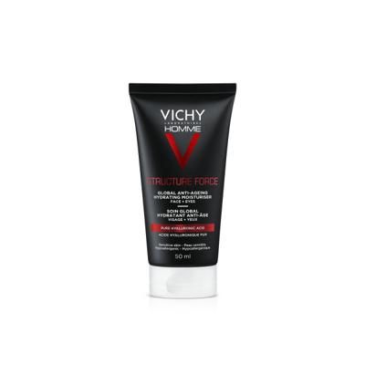 Vichy Homme Structure Force Hydraterende Anti-Aging Crème 50ml | Voor Mannen