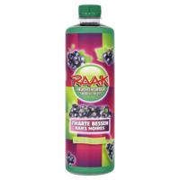 Siroop raak zwarte bessen 750ml | 6 stuks