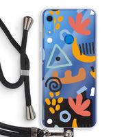 Abstract: Huawei Y6s Transparant Hoesje met koord