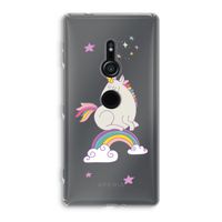 Regenboog eenhoorn: Sony Xperia XZ2 Transparant Hoesje