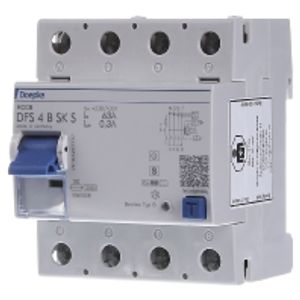 DFS4063-4/0,30-B SKS  - Residual current breaker 4-p DFS4063-4/0,30-B SKS