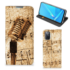 OPPO A52 | A72 Stand Case Bladmuziek