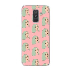 King Kylie: Samsung Galaxy A6 Plus (2018) Transparant Hoesje