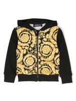 Versace Kids sweat à imprimé baroque - Noir - thumbnail