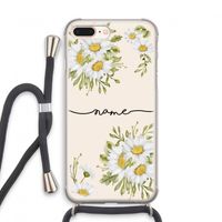 Daisies: iPhone 7 PLUS Transparant Hoesje met koord