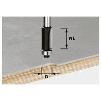 Festool 491027 Vlakke frees Lengte 65 mm Afmeting, Ø 12.70 mm Werklengte 25 mm Schachtdiameter 8 mm