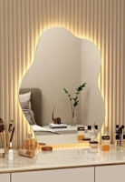 NordiGlow Onregelmatige LED-Spiegel - Scandinavisch Design