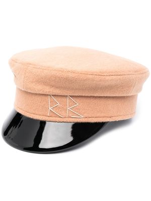 Ruslan Baginskiy casquette gavroche à logo imprimé - Tons neutres