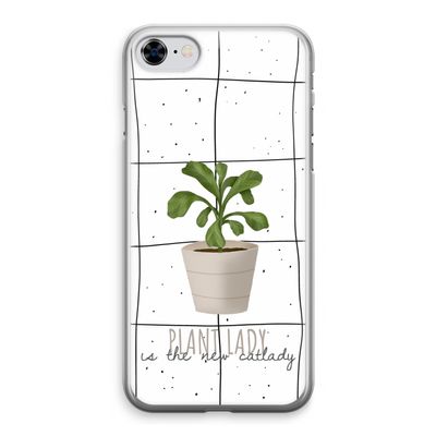 Kamerplant op vensterruit: iPhone 8 Transparant Hoesje
