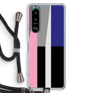 Gestalte 4: Sony Xperia 5 III Transparant Hoesje met koord