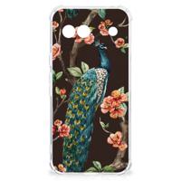 Google Pixel 8A Case Anti-shock Pauw met Bloemen