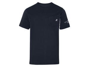 Heren T-shirt (Marineblauw, XXL)
