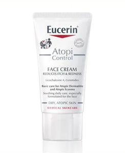 Eucerin AtopiControl Kalmerende Gezichtscrème Droge en Atopische Huid 50ml