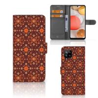 Samsung Galaxy A42 5G | Telefoon Hoesje | Batik Brown