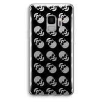 Musketon Skulls: Samsung Galaxy S9 Transparant Hoesje