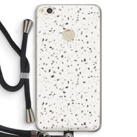 Terrazzo N°14: Huawei Ascend P8 Lite (2017) Transparant Hoesje met koord