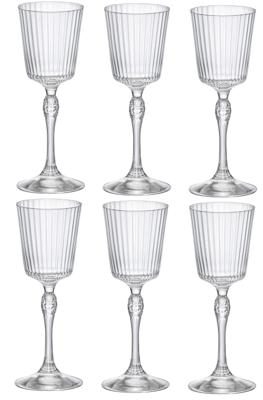 Bormioli Rocco Likeurglazen America 20&apos;s 80 ml - 6 stuks