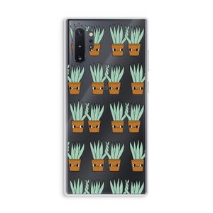 Sansevieria: Samsung Galaxy Note 10 Plus Transparant Hoesje