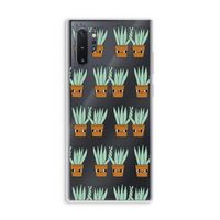Sansevieria: Samsung Galaxy Note 10 Plus Transparant Hoesje