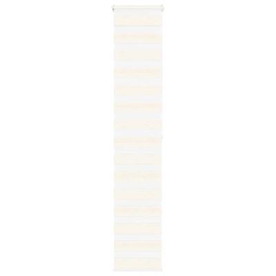 VidaXL Zebra rolgordijn 50x200 cm stofbreedte 45,9cm marmerbeige