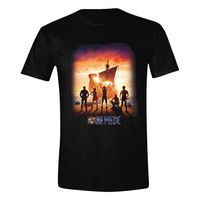 One Piece Live Action T-Shirt Sunset Poster Size S - thumbnail