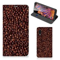 Samsung Xcover Pro | Flip Style Cover | Koffiebonen