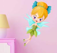 Sticker kinderen Fee Tinkerbel - thumbnail