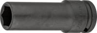 HAZET Krachtdopsleutel 902SLG-17 · 1/2 inch (12,5 mm) vierkant hol · Buiten-zeskant-tractieprofiel · SW 17 mm