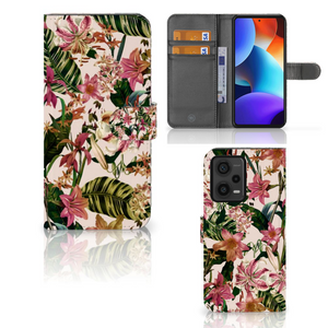 Xiaomi Redmi Note 12 Pro Plus Hoesje Flowers