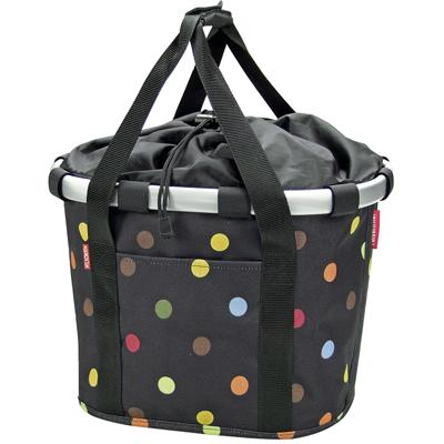 Klickfix Shopping bag r&k bikebasket dots
