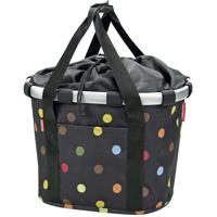 Klickfix Shopping bag r&k bikebasket dots