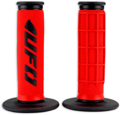 UFO PLAST Rubber grip challenger black/red