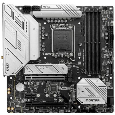 MSI MAG B760M MORTAR WIFI II Moederbord Socket Intel LGA 1700 Vormfactor Micro-ATX Moederbord chipset Intel® B760