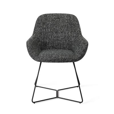 Jesper Home Kushi eetkamerstoel Skyfall beehive black