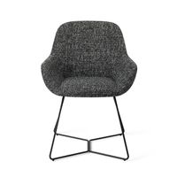 Jesper Home Kushi eetkamerstoel Skyfall beehive black