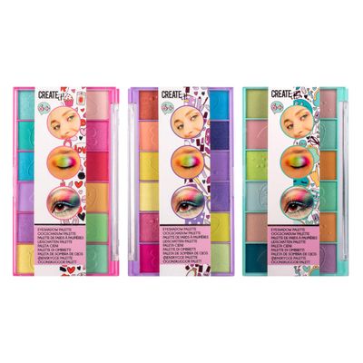 Create It! beauty oogschaduw palette, 12 kleuren!