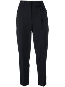 Seventy pantalon de tailleur court à taille haute - Bleu