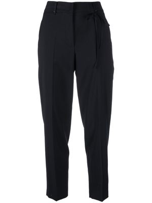 Seventy pantalon de tailleur court à taille haute - Bleu
