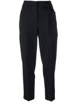 Seventy pantalon de tailleur court à taille haute - Bleu