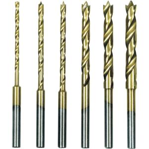 Proxxon Micromot 28 876 HSS Metaal-spiraalboorset 6-delig 1.5 mm, 2 mm, 2.5 mm, 3 mm, 3.5 mm, 4 mm TiN Cilinderschacht 1 set(s)