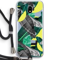 Fantasie jungle: Samsung Galaxy J3 (2017) Transparant Hoesje met koord