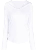 Zadig&Voltaire t-shirt imprimé à manches longues - Blanc