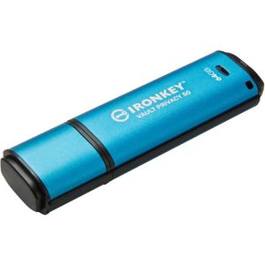 Kingston IronKey Vault Privacy 50 64 GB usb-stick