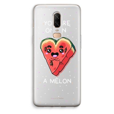 One In A Melon: OnePlus 6 Transparant Hoesje