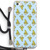Bananas: iPhone 5 / 5S / SE Transparant Hoesje met koord Bananas: iPhone 5 / 5S / SE Transparant Hoesje met koord