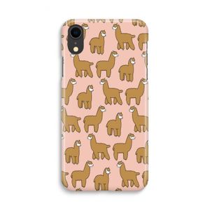 Alpacas: iPhone XR Volledig Geprint Hoesje